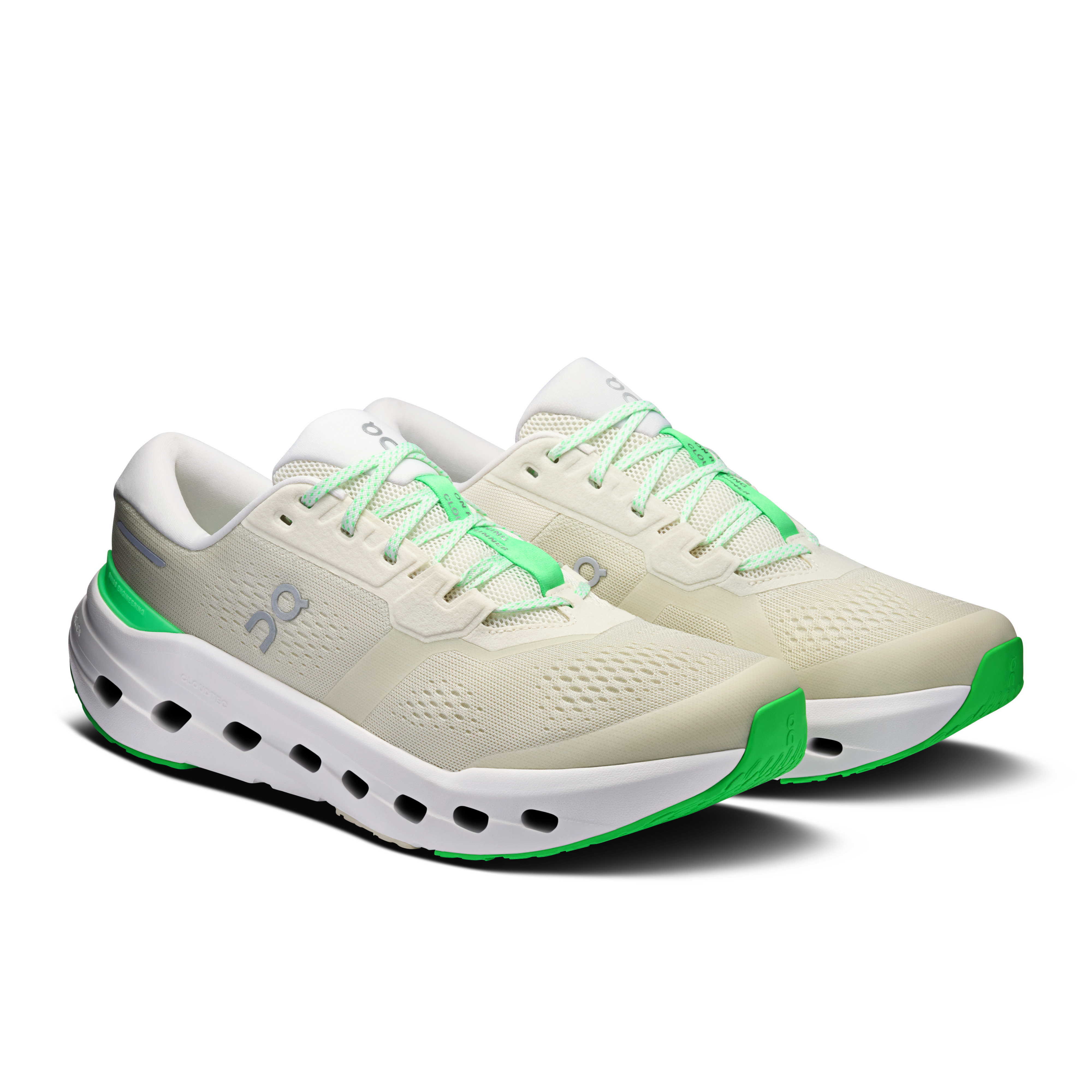On Running Men's Cloudrunner 3 Shoes - Ghost / Verdite