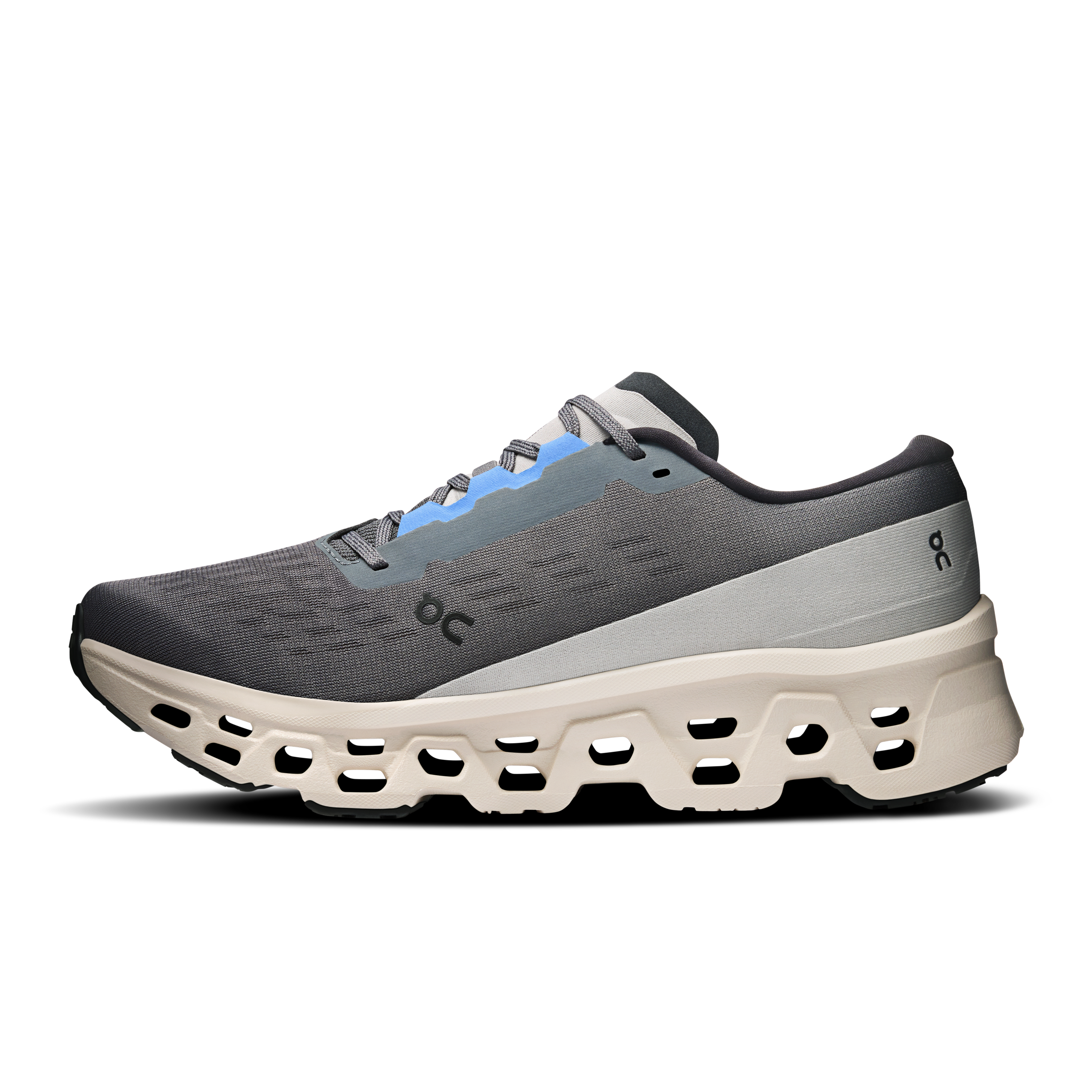 On Running Men's Cloudmonster 3 Shoes - Rock / Silver