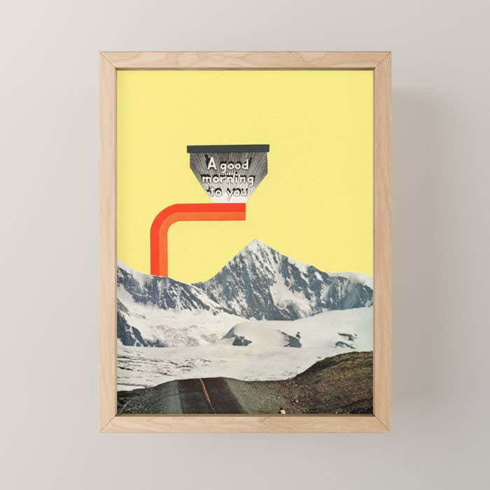A Good Morning To You Mini Art Print
