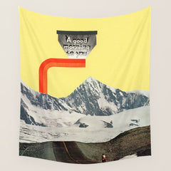 A Good Morning To You Wall Tapestry