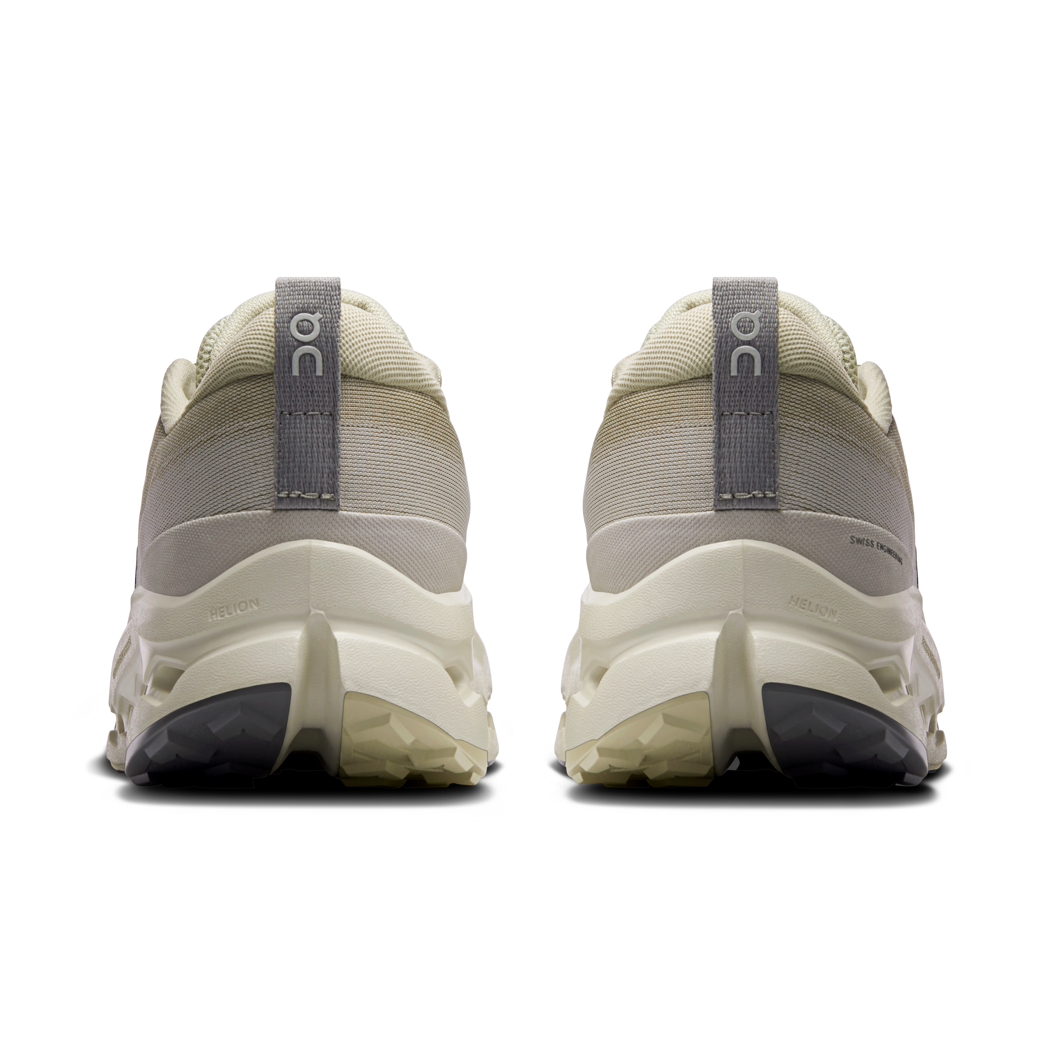 On Running Men's Cloudsurfer Trail 2 Shoes - Chalk / Ghost