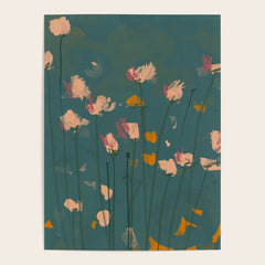 A Field Of Flowers Bloom Poster