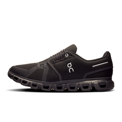 On Running Men's Cloud 6 Wide Shoes - Black / Black