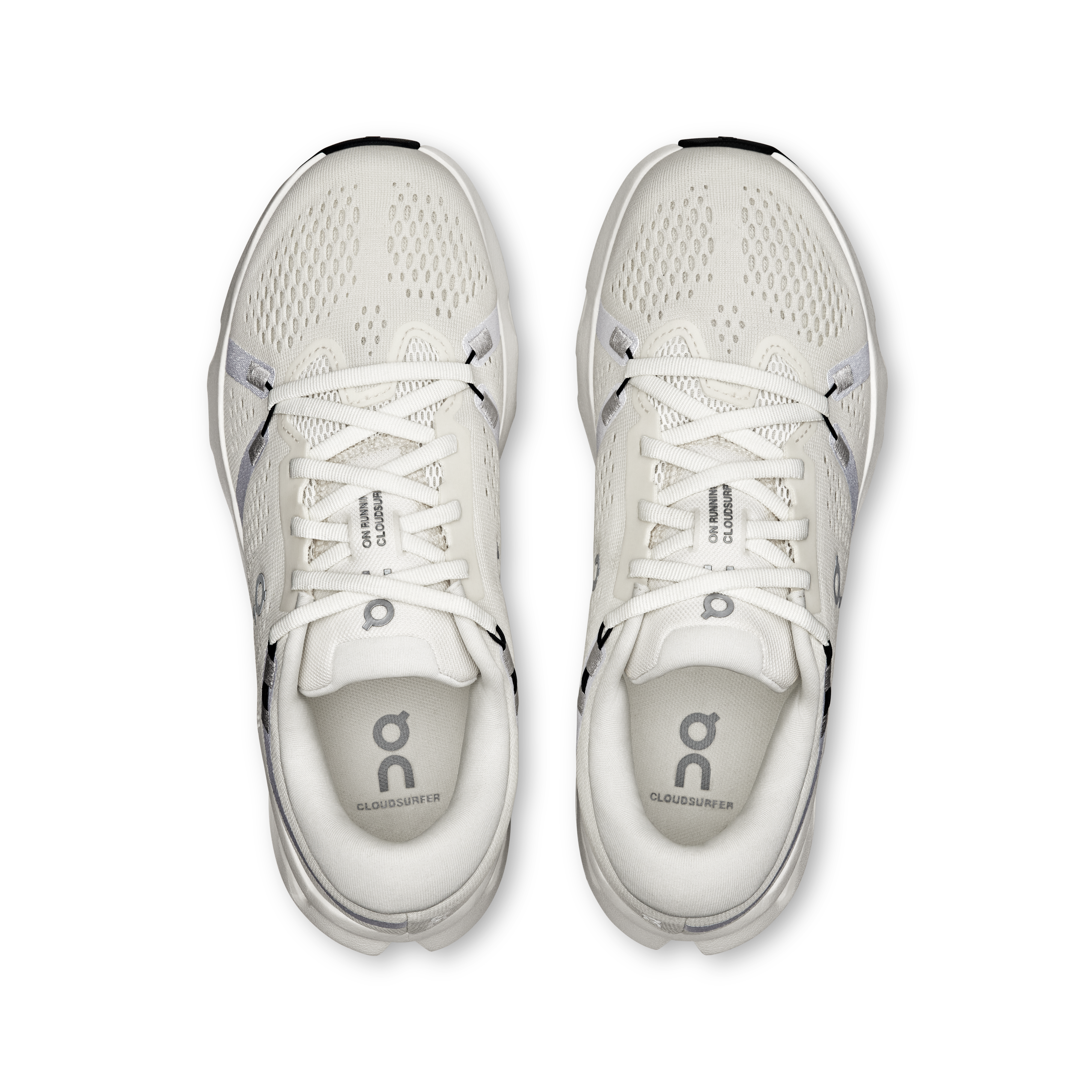 On Running Women's Cloudsurfer 2 Wide Shoes - Ivory / Ivory