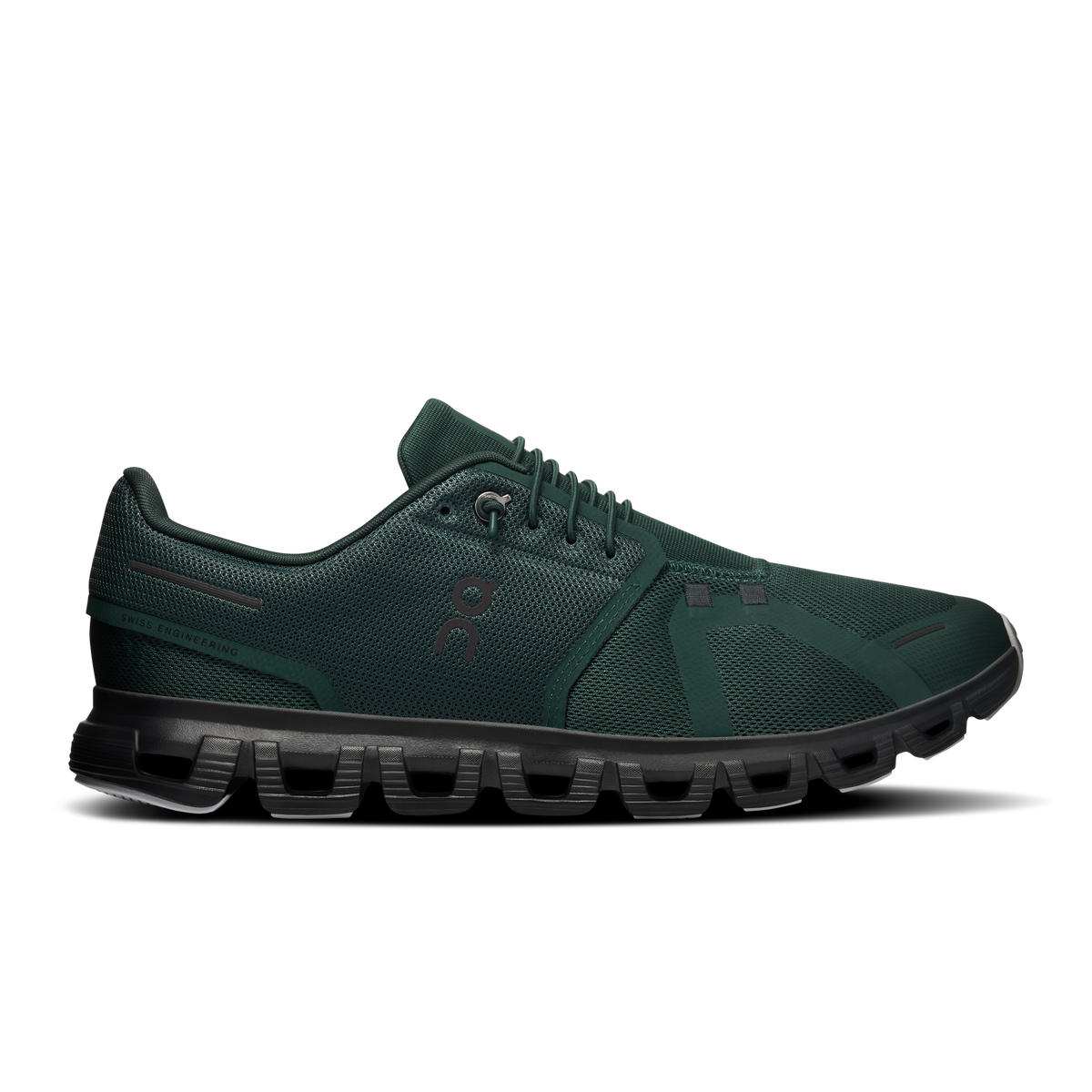 On Running Men's Cloud 6 Shoes - Evergreen / Glacier