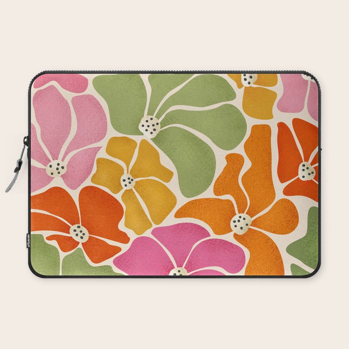 70's Florals Laptop Sleeve