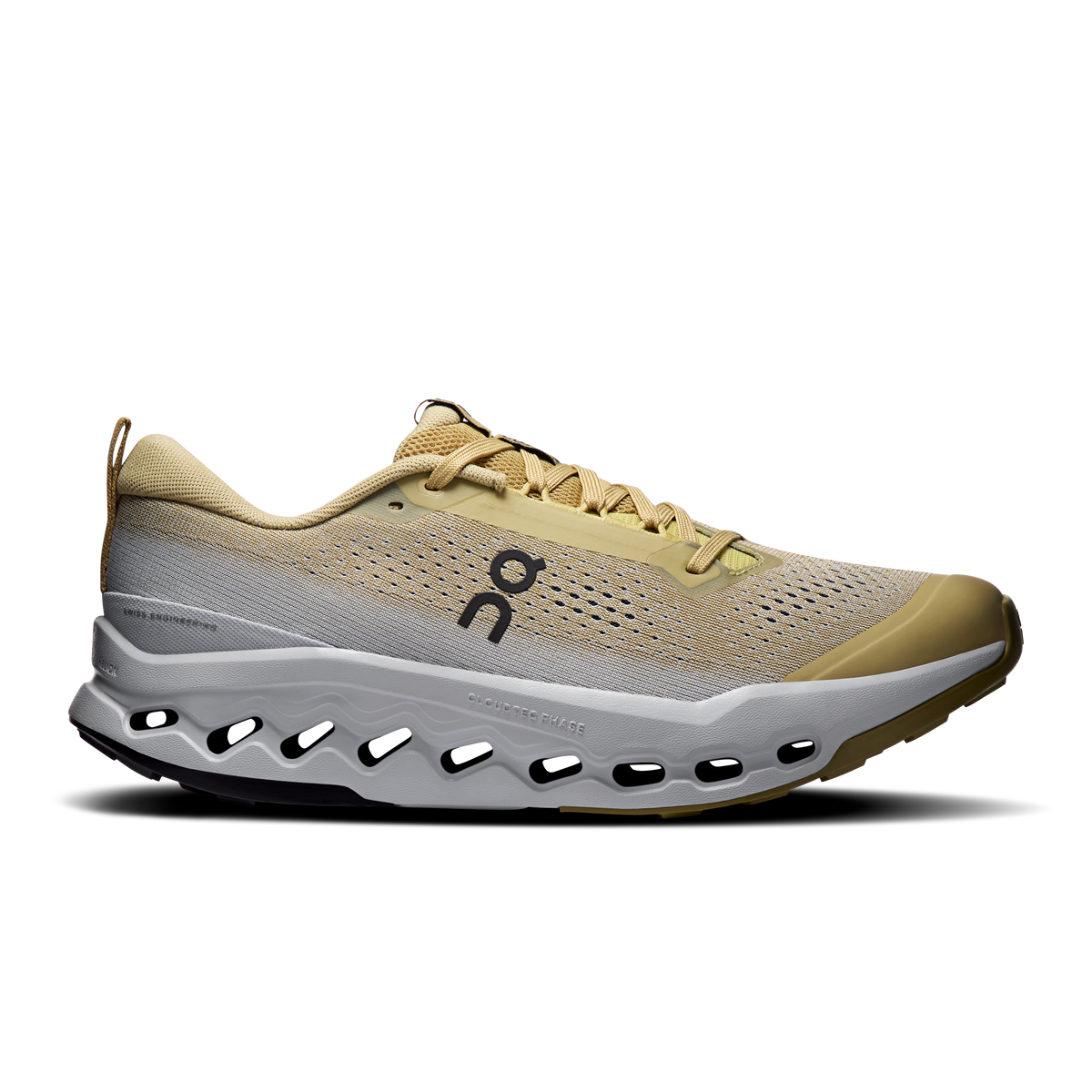 On Running Men's Cloudsurfer Trail 2 Shoes - Safari / Glacier