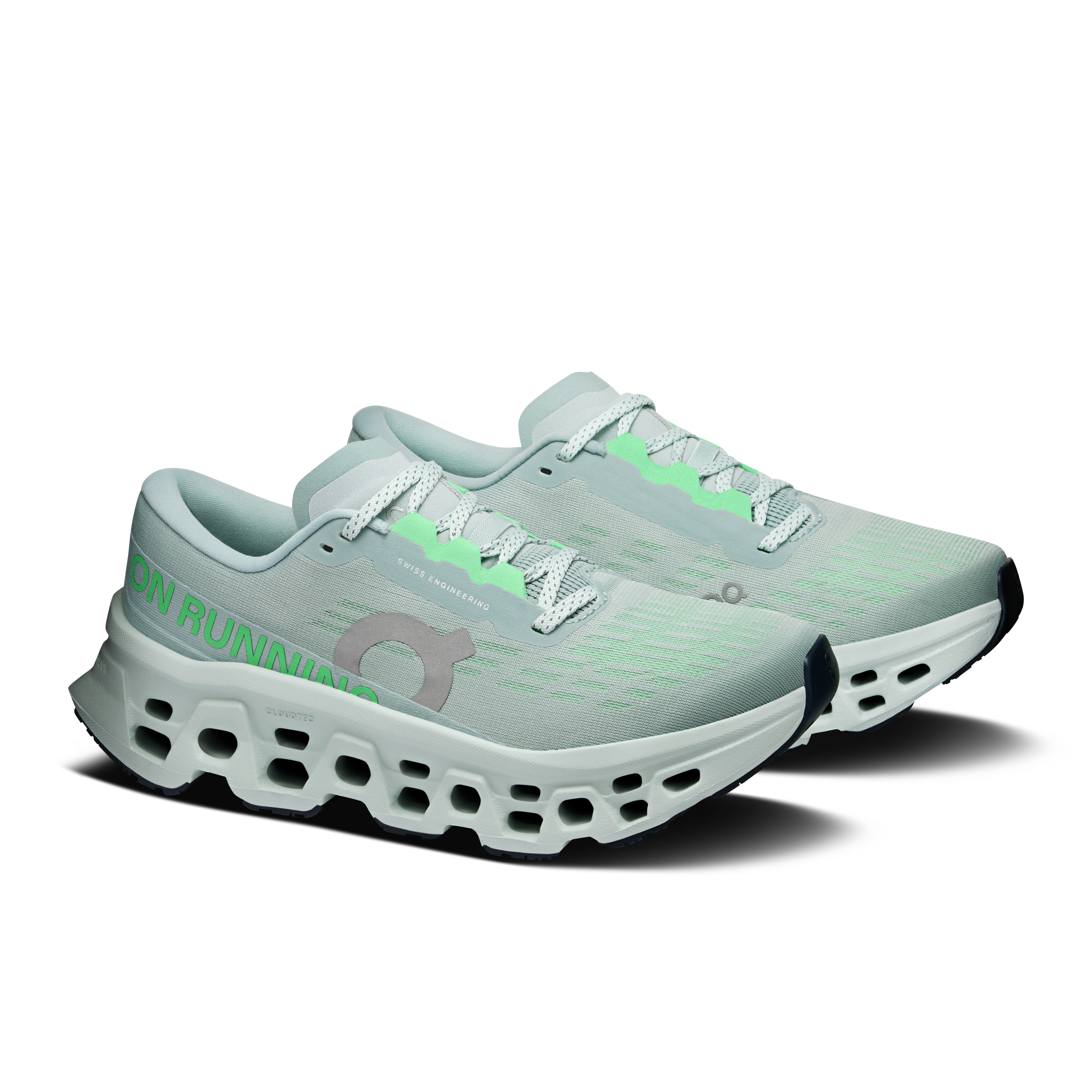 On Running Women's Cloudmonster 3 Shoes - Brook / Flurry