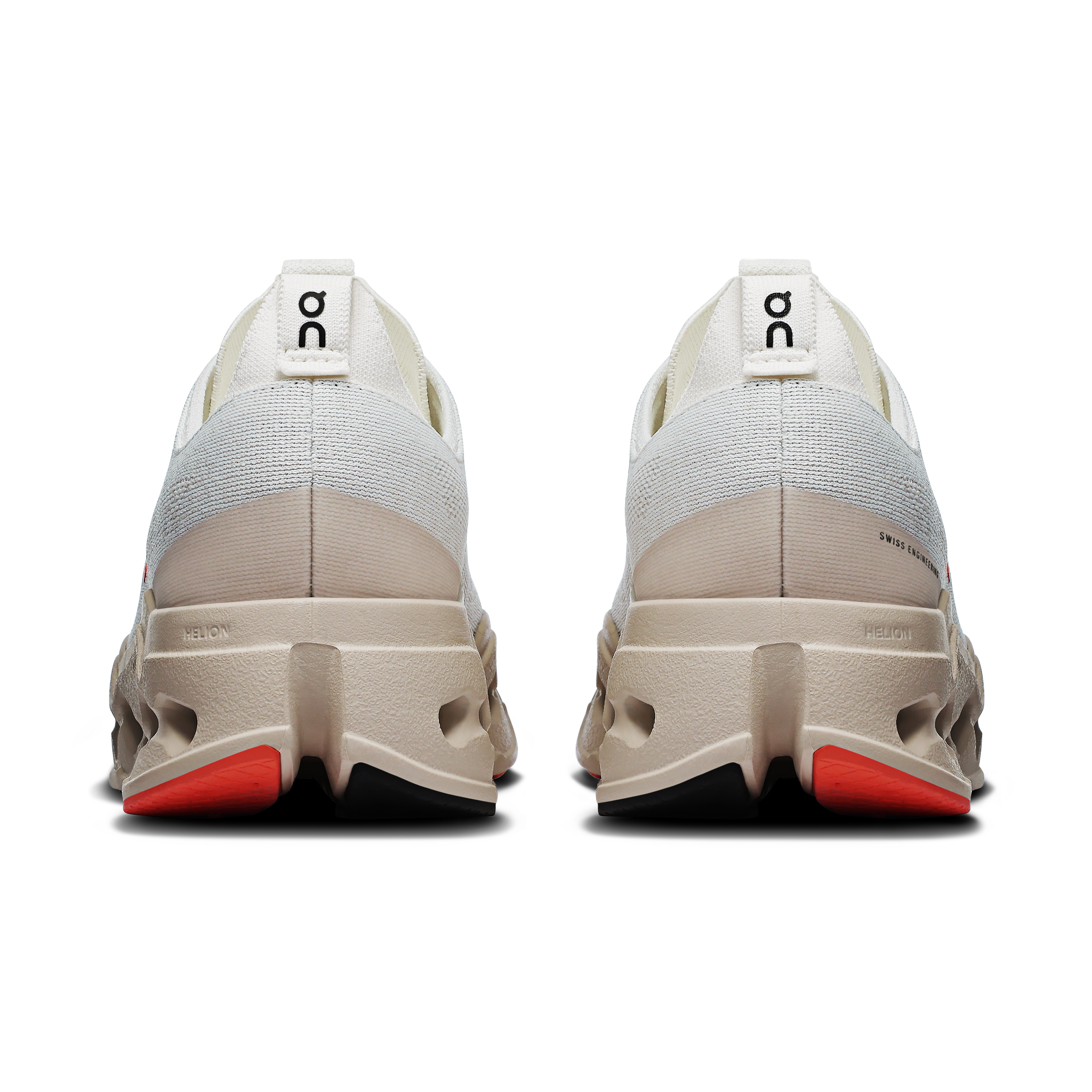 On Running Women's Cloudsurfer Max Shoes - Ivory / Salmon
