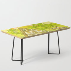 a frame simple living // banana pancakes // retro surf art by surfy birdy Coffee Table