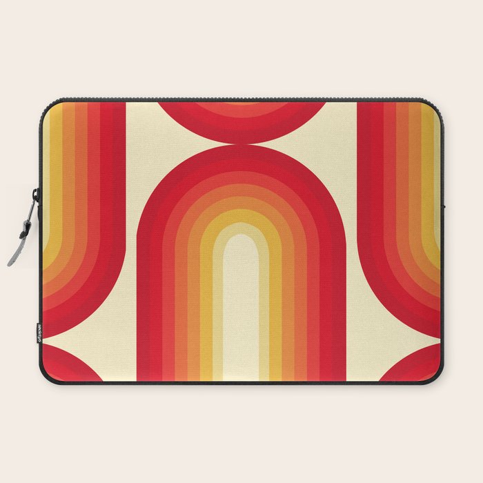 70s Retro Sun Laptop Sleeve