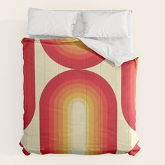 70s Retro Sun Comforter