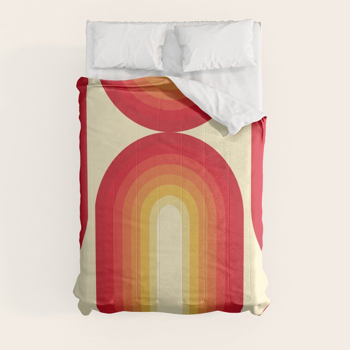 70s Retro Sun Comforter
