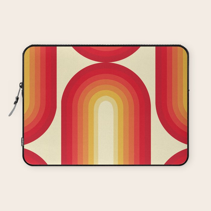 70s Retro Sun Laptop Sleeve