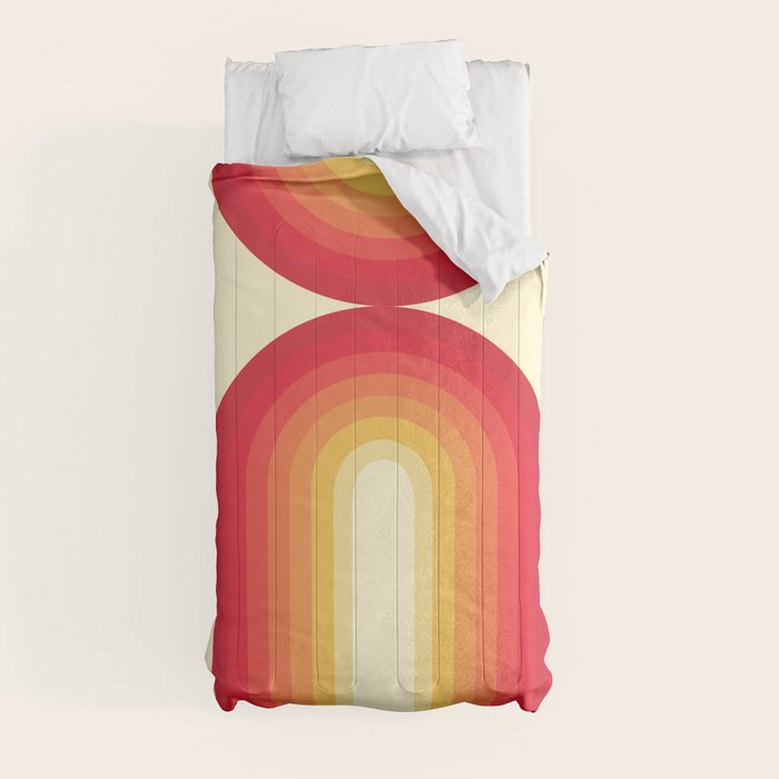 70s Retro Sun Comforter