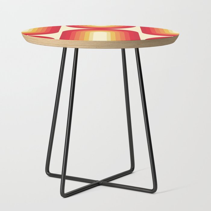 70s Retro Sun Side Table