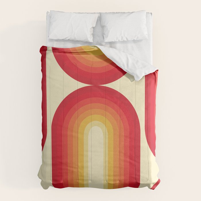 70s Retro Sun Comforter