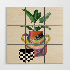 A house plant / Still life Wood Wall Art