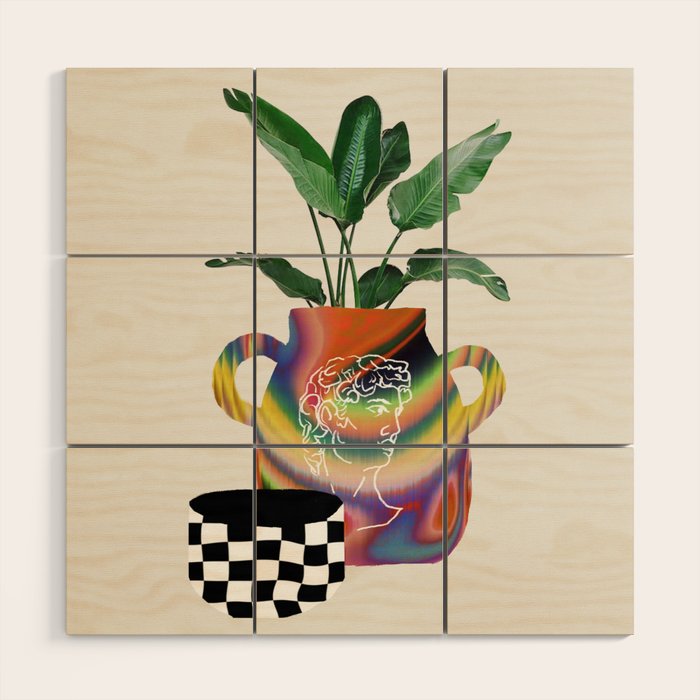 A house plant / Still life Wood Wall Art
