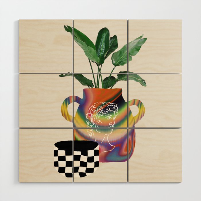 A house plant / Still life Wood Wall Art