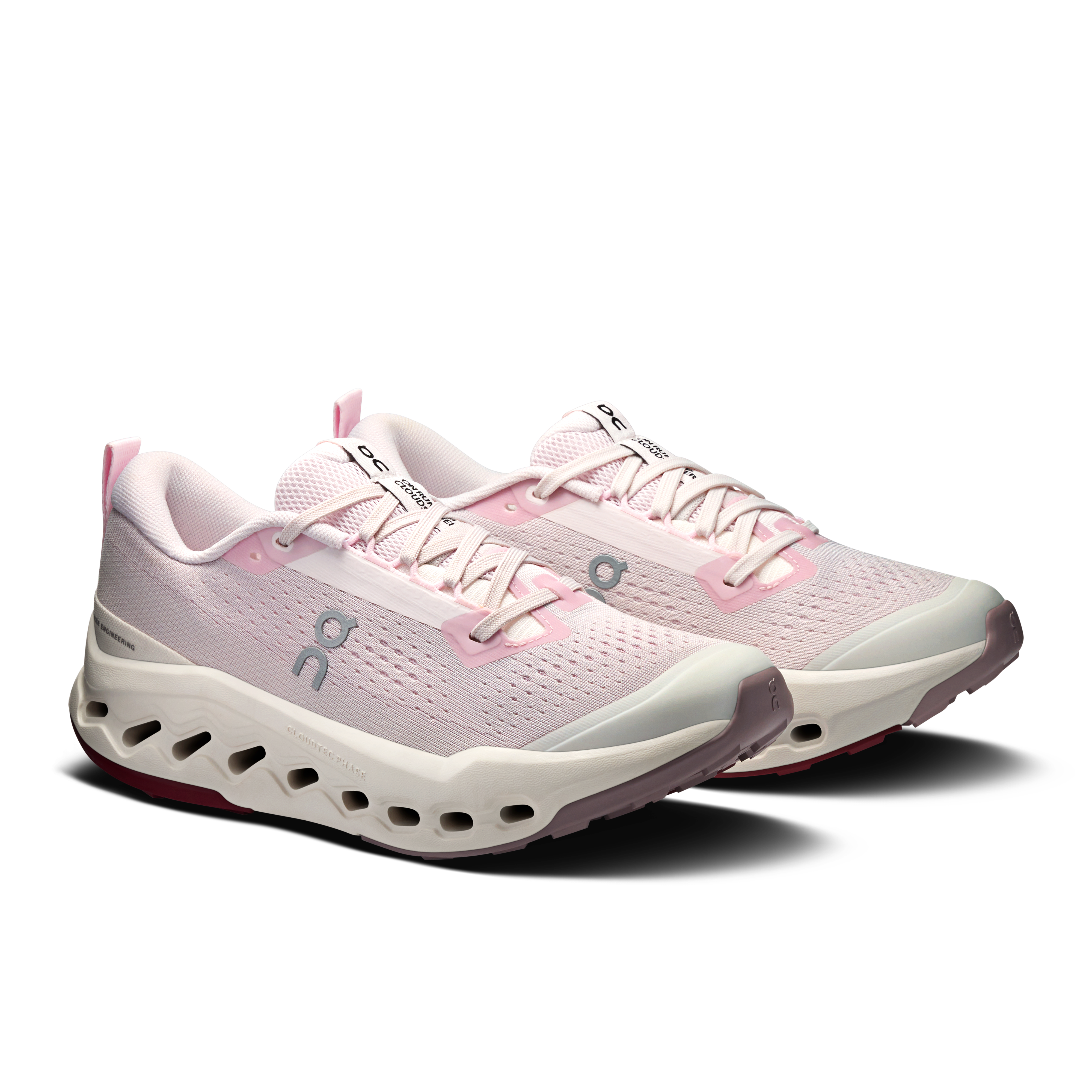 On Running Women's Cloudsurfer Trail 2 Shoes - Lily / Gardenia