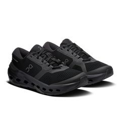 On Running Women's Cloudrunner 3 Shoes - Black / Black