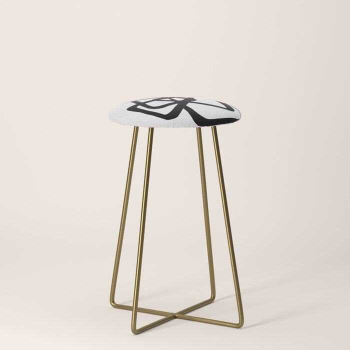 A Family Of Five White Background Stool