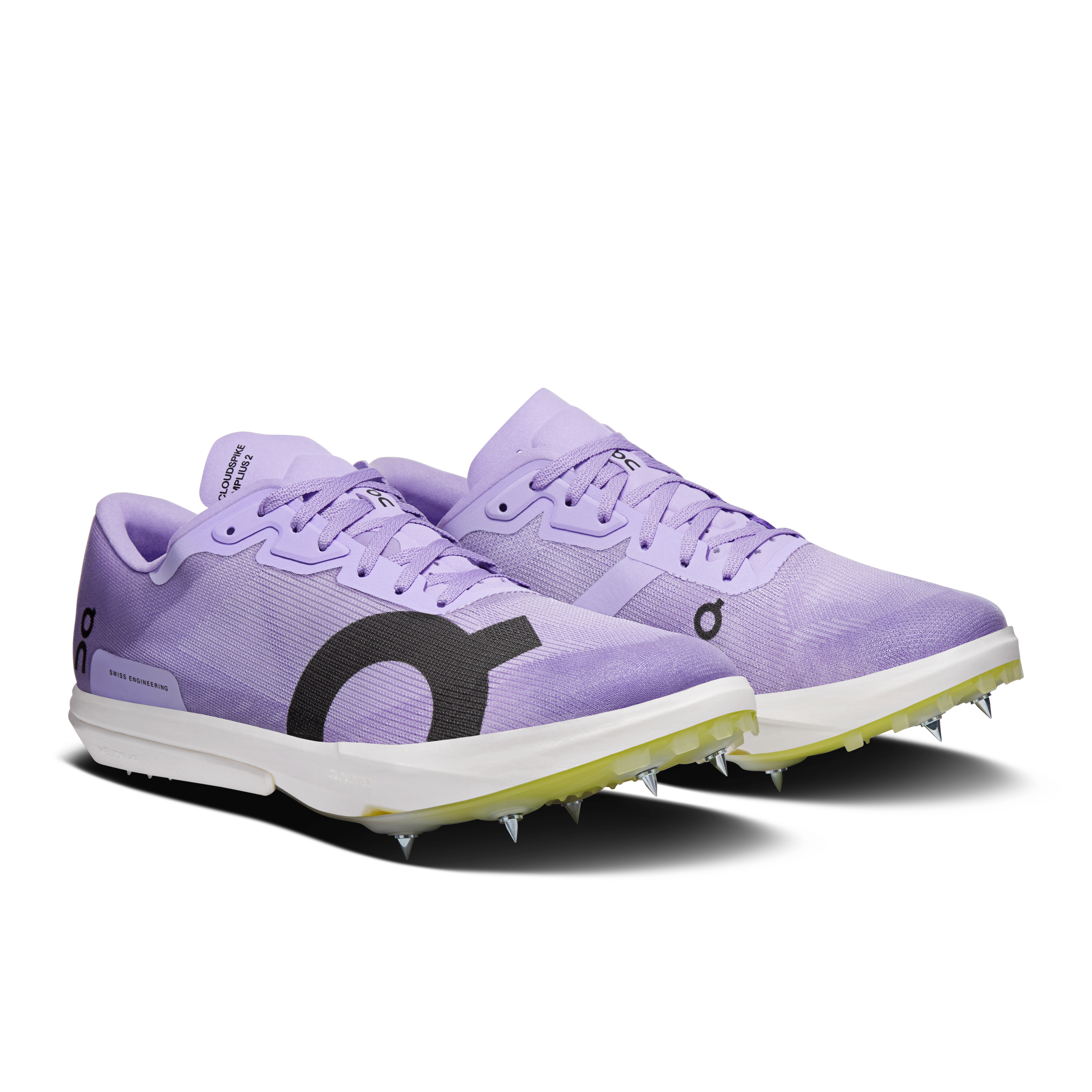 On Running Women's Cloudspike Amplius 2 Shoes - Bloom / Lime
