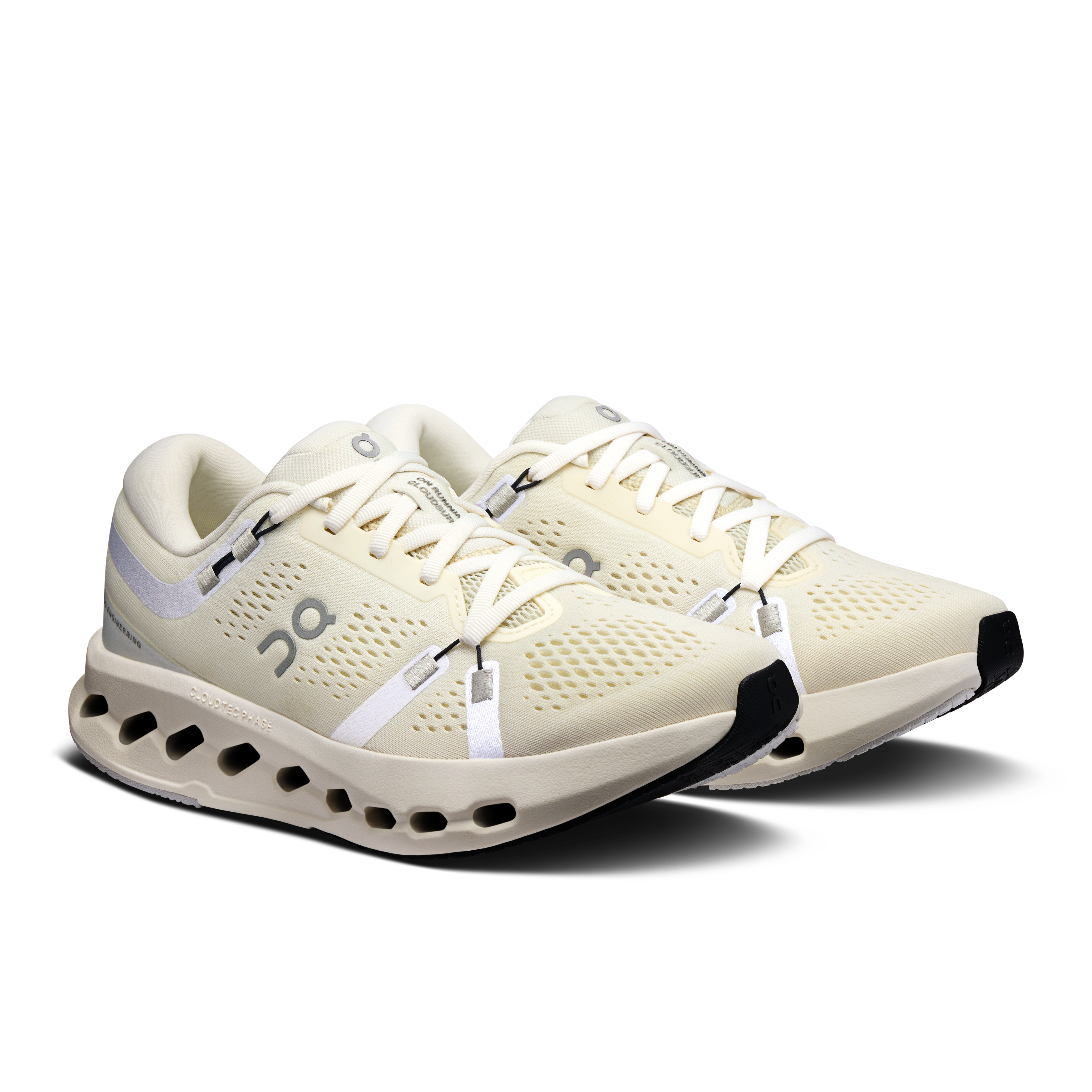 On Running Women's Cloudsurfer 2 Shoes - Ivory / Ivory
