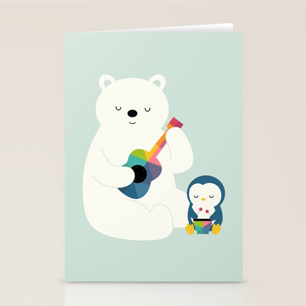 A Little Band Stationery Card