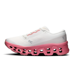 On Running Women's Cloudmonster 3 Shoes - Ivory / Camellia