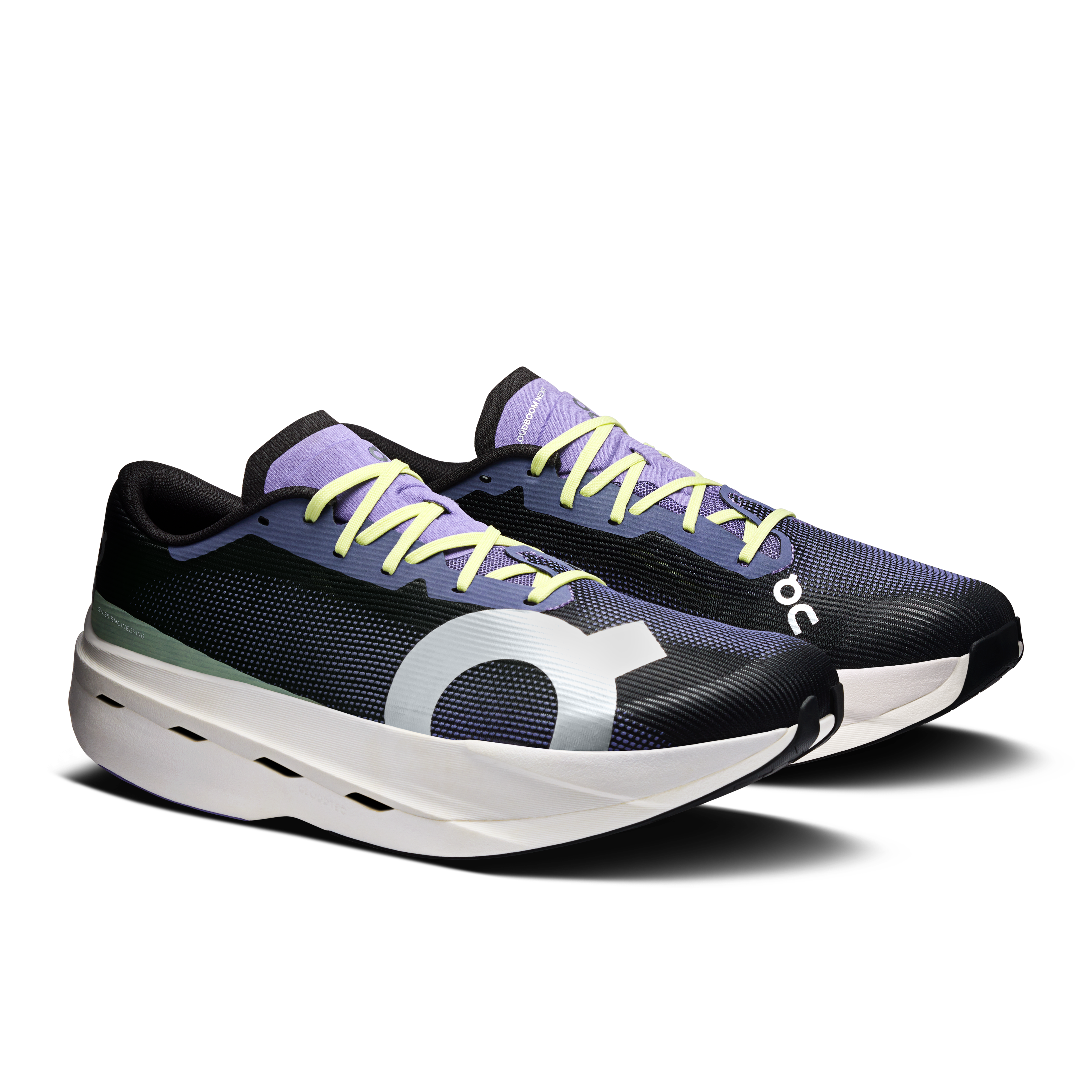 On Running Men's Cloudboom Volt Shoes - Black / Juniper