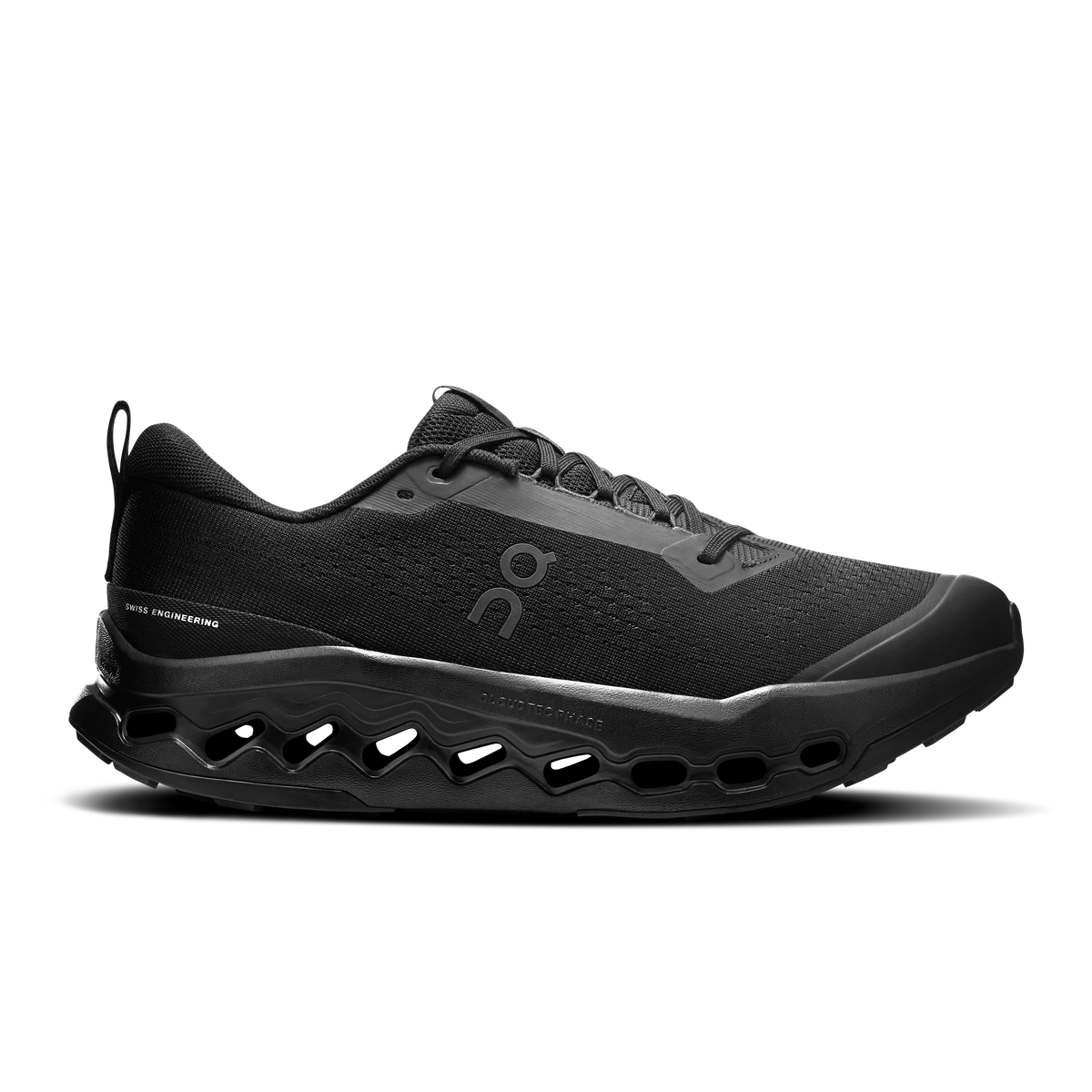 On Running Men's Cloudsurfer Trail 2 Shoes - Black / Eclipse