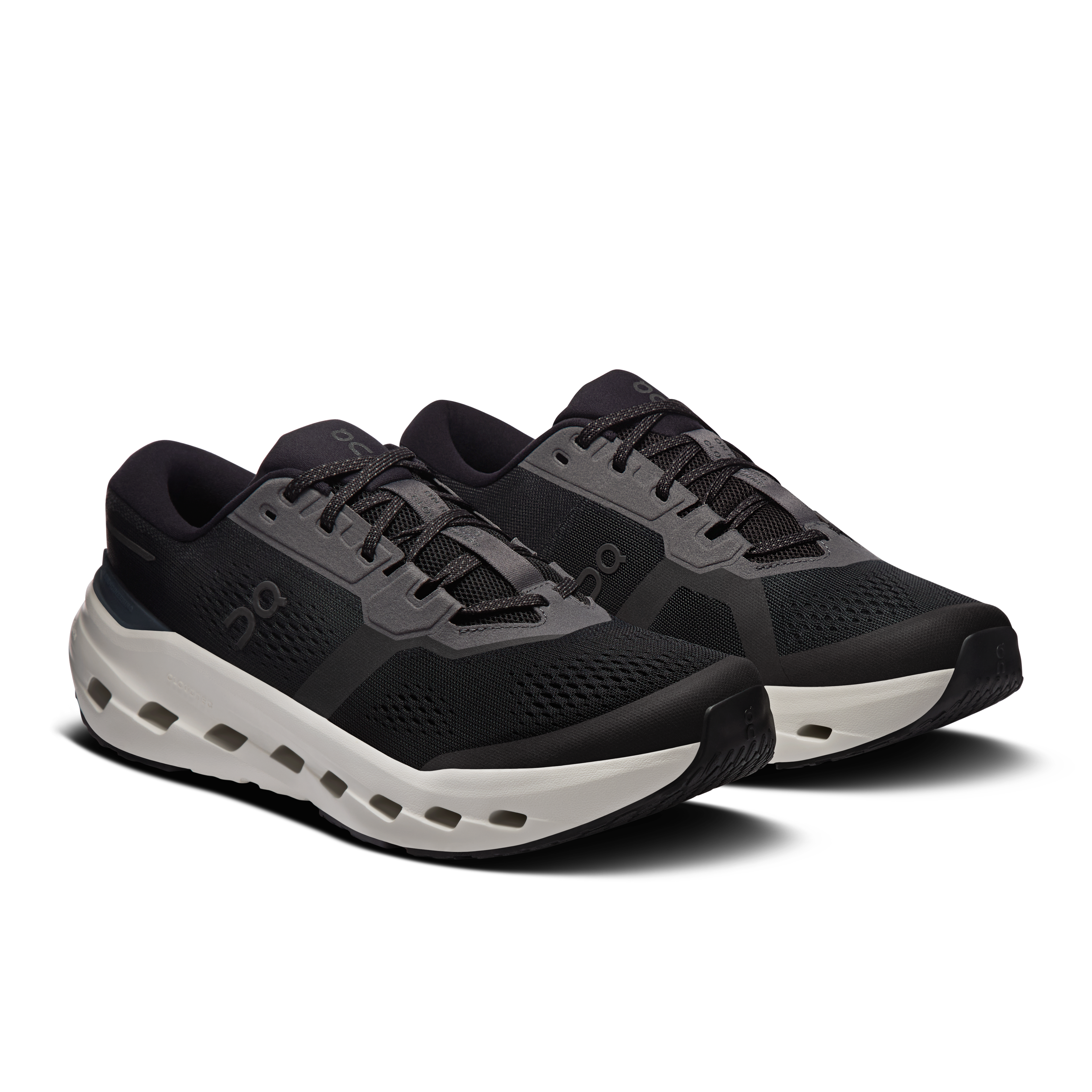On Running Men's Cloudrunner 3 Shoes - Black / Ivory