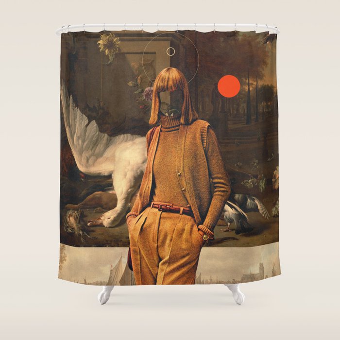 1917 - Annie Retro Collection  Shower Curtain
