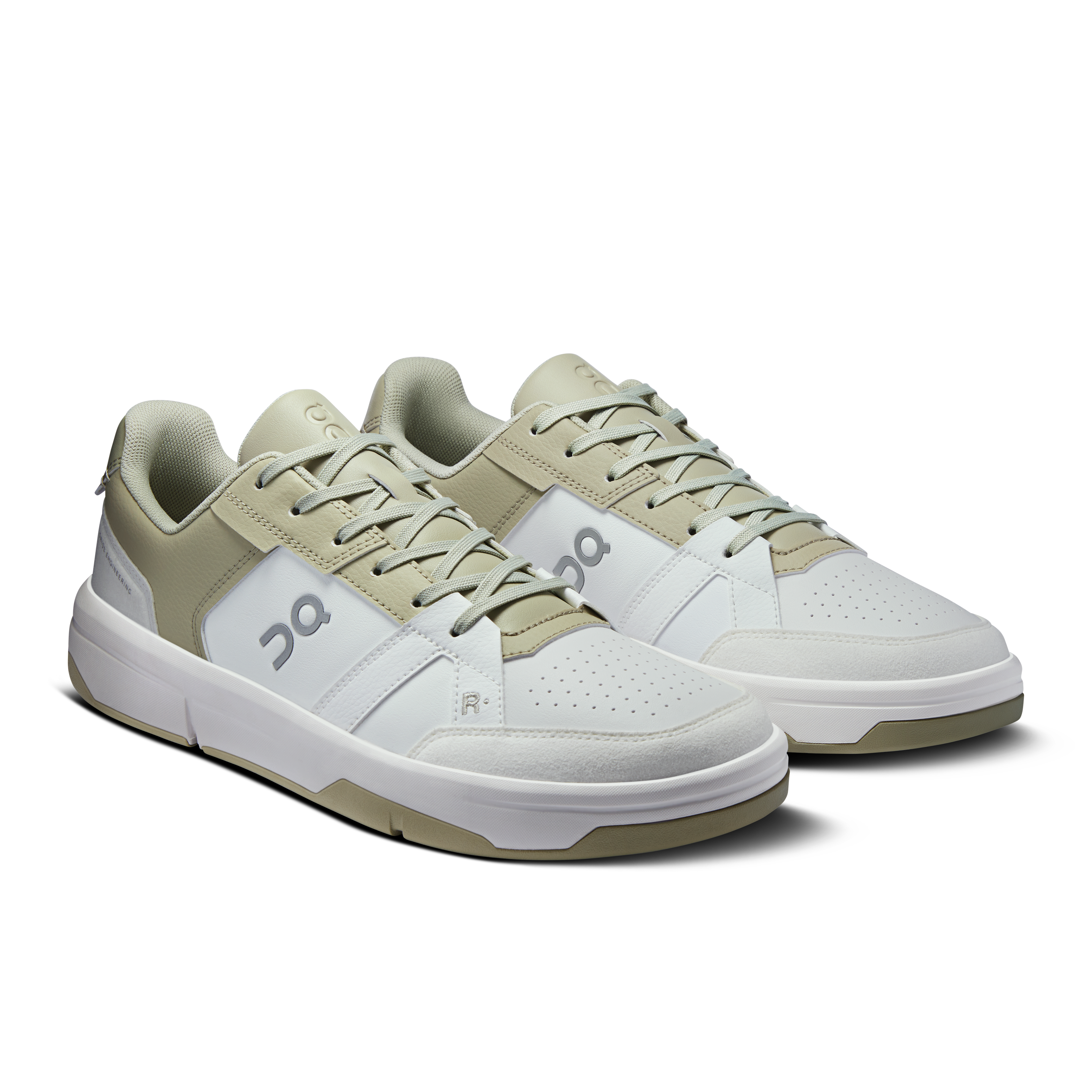 On Running Men's The Roger Clubhouse Shoes - White / Chalk