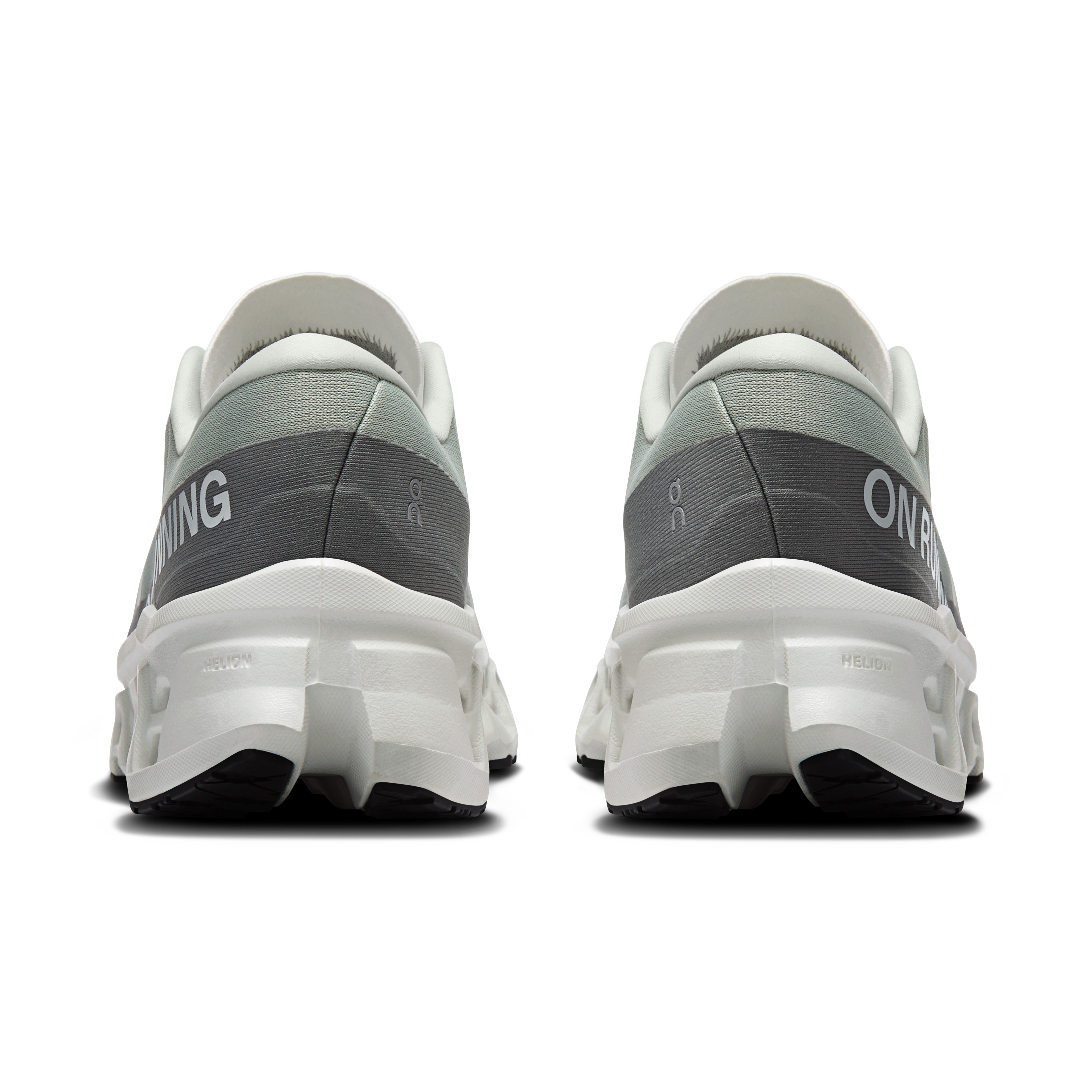 On Running Men's Cloudmonster 3 Shoes - Tin / Ivory