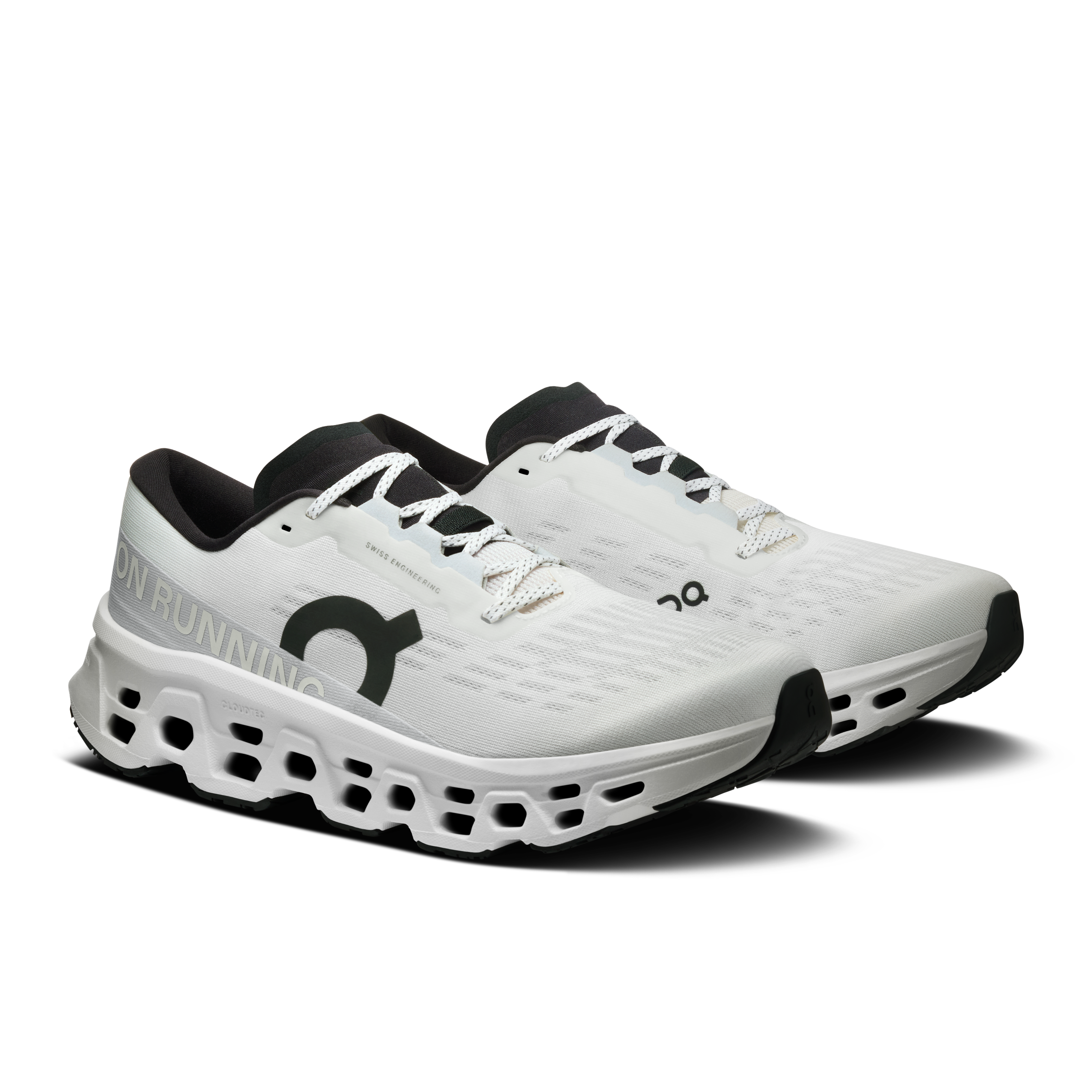 On Running Men's Cloudmonster 3 Shoes - White / White