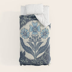 A Fox Chasing Its Tail Duvet Cover