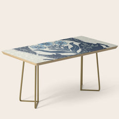 A Fox Chasing Its Tail Coffee Table