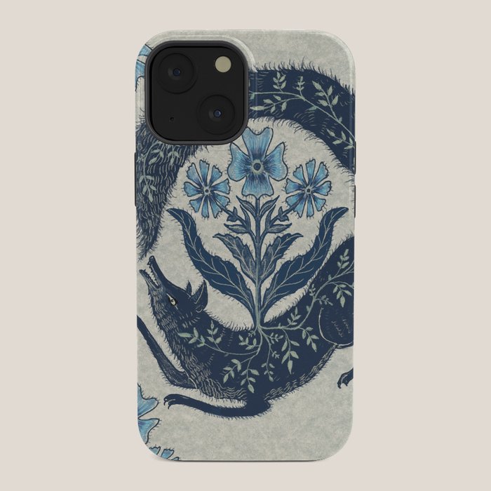 A Fox Chasing Its Tail iPhone Case