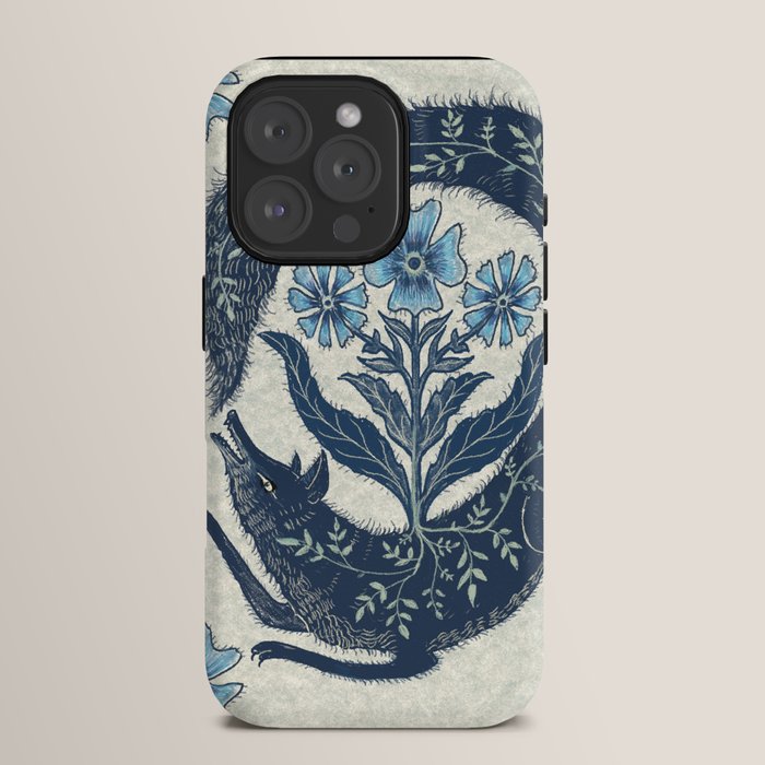 A Fox Chasing Its Tail iPhone Case