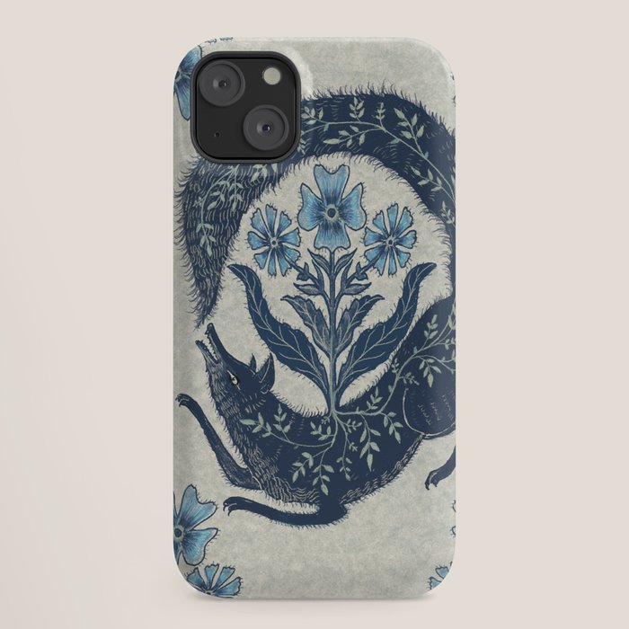 A Fox Chasing Its Tail iPhone Case