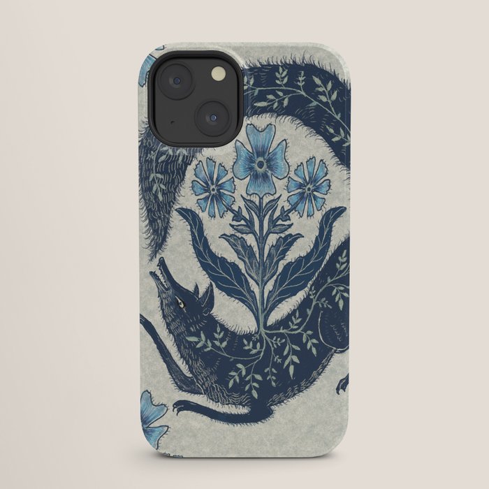 A Fox Chasing Its Tail iPhone Case