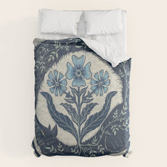 A Fox Chasing Its Tail Duvet Cover