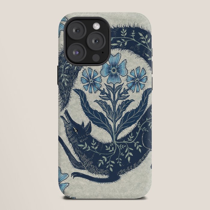 A Fox Chasing Its Tail iPhone Case