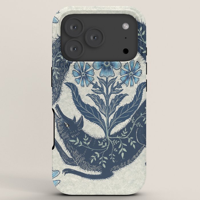 A Fox Chasing Its Tail iPhone Case