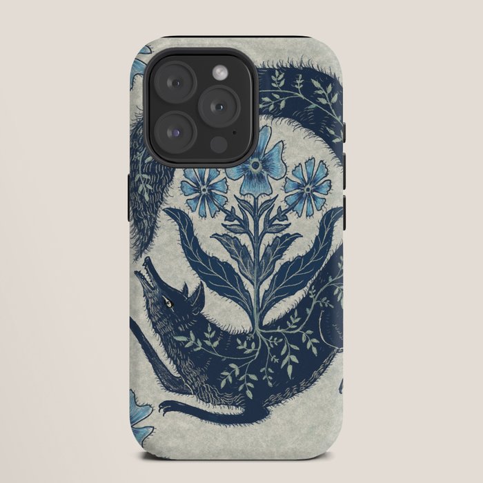 A Fox Chasing Its Tail iPhone Case
