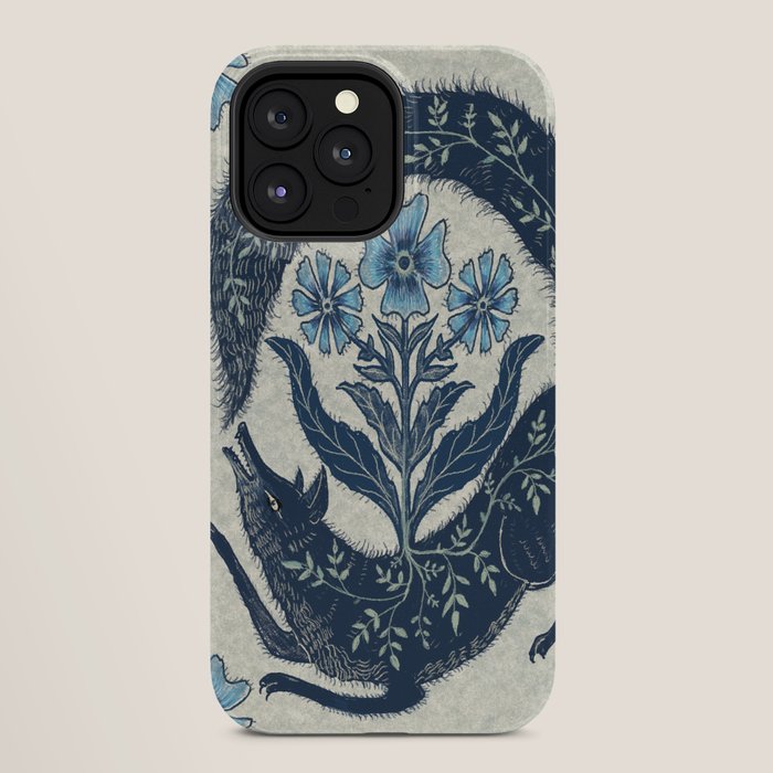 A Fox Chasing Its Tail iPhone Case