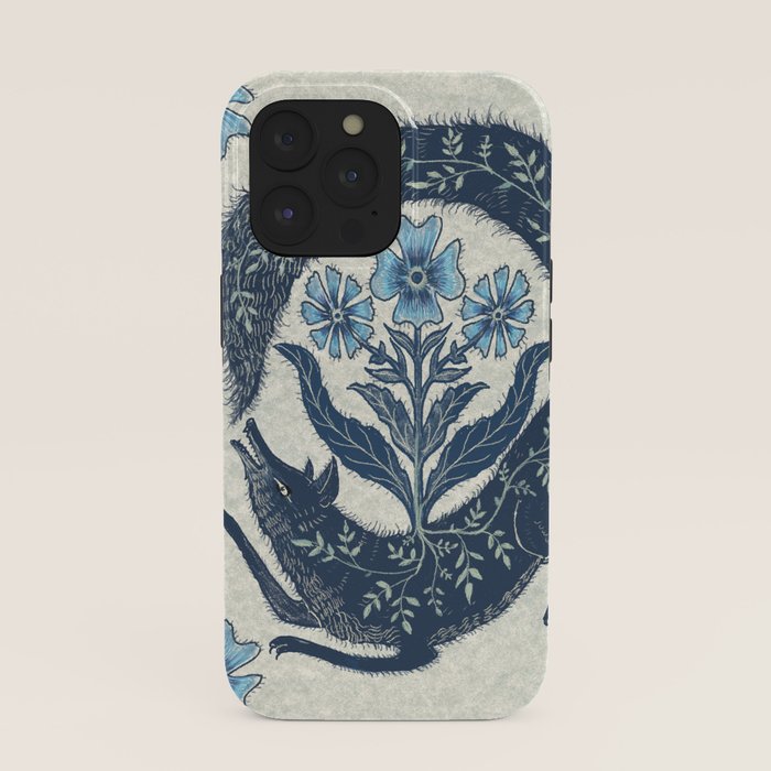 A Fox Chasing Its Tail iPhone Case